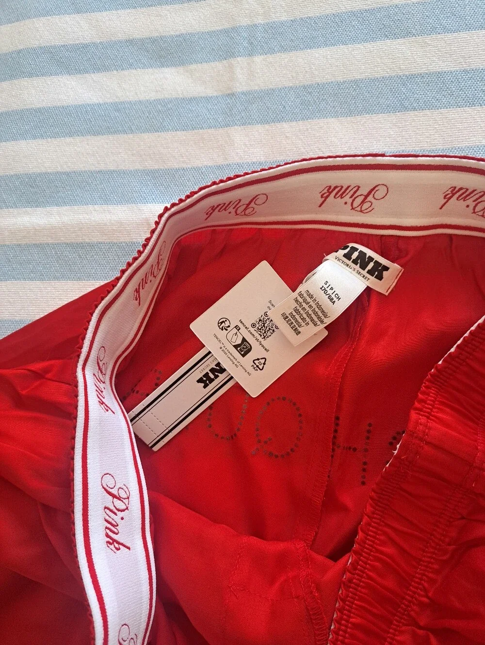 Pink PJs Shorts (S) NWT